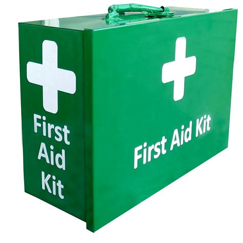 empty metal first aid case box|first aid metal box mountable.